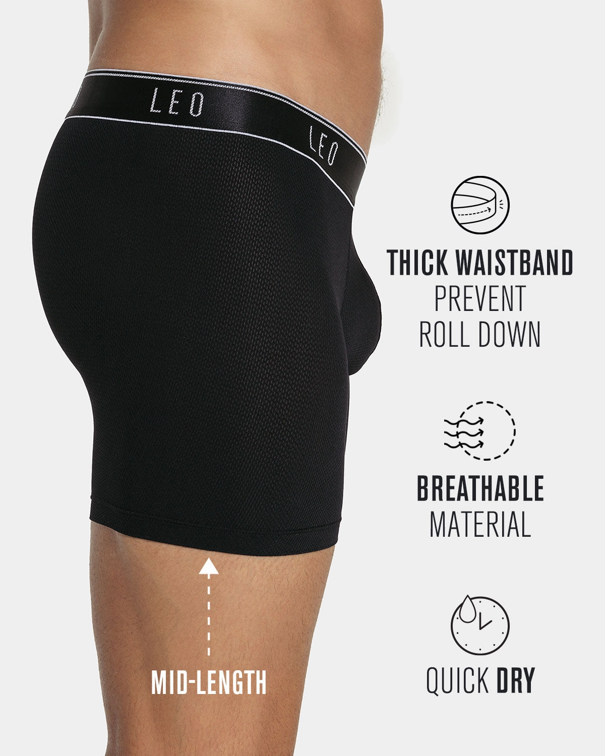 3-Pack Ultra-Light Boxer Brief with Ergonomic Pouch