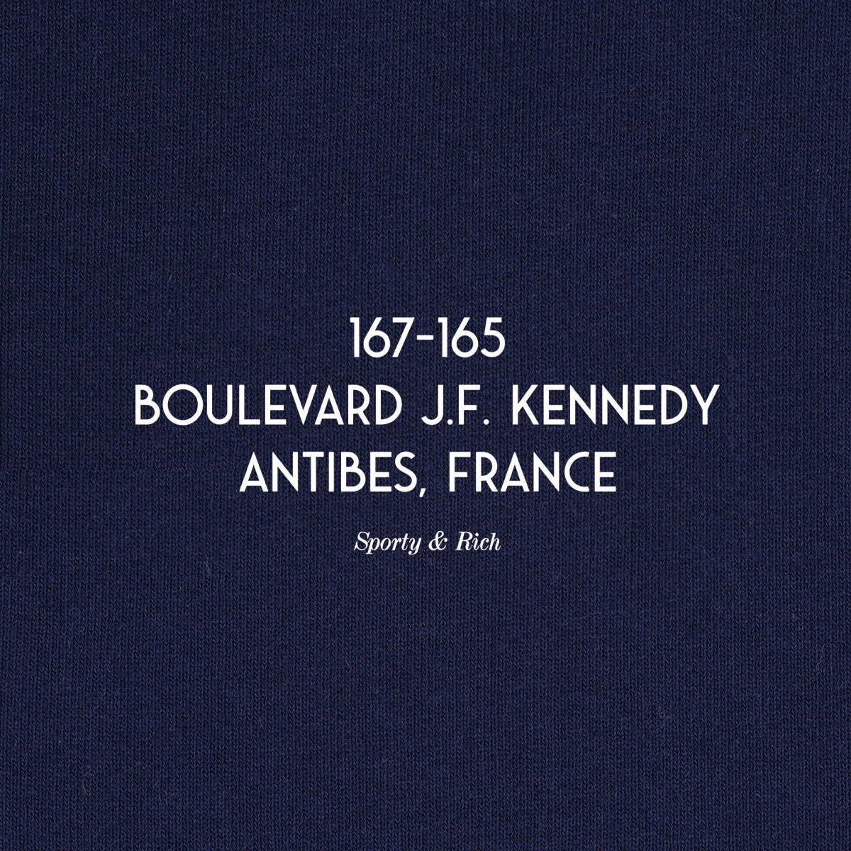   Hotel du Cap Eden-Roc Crest Kennedy Tee 'Navy'