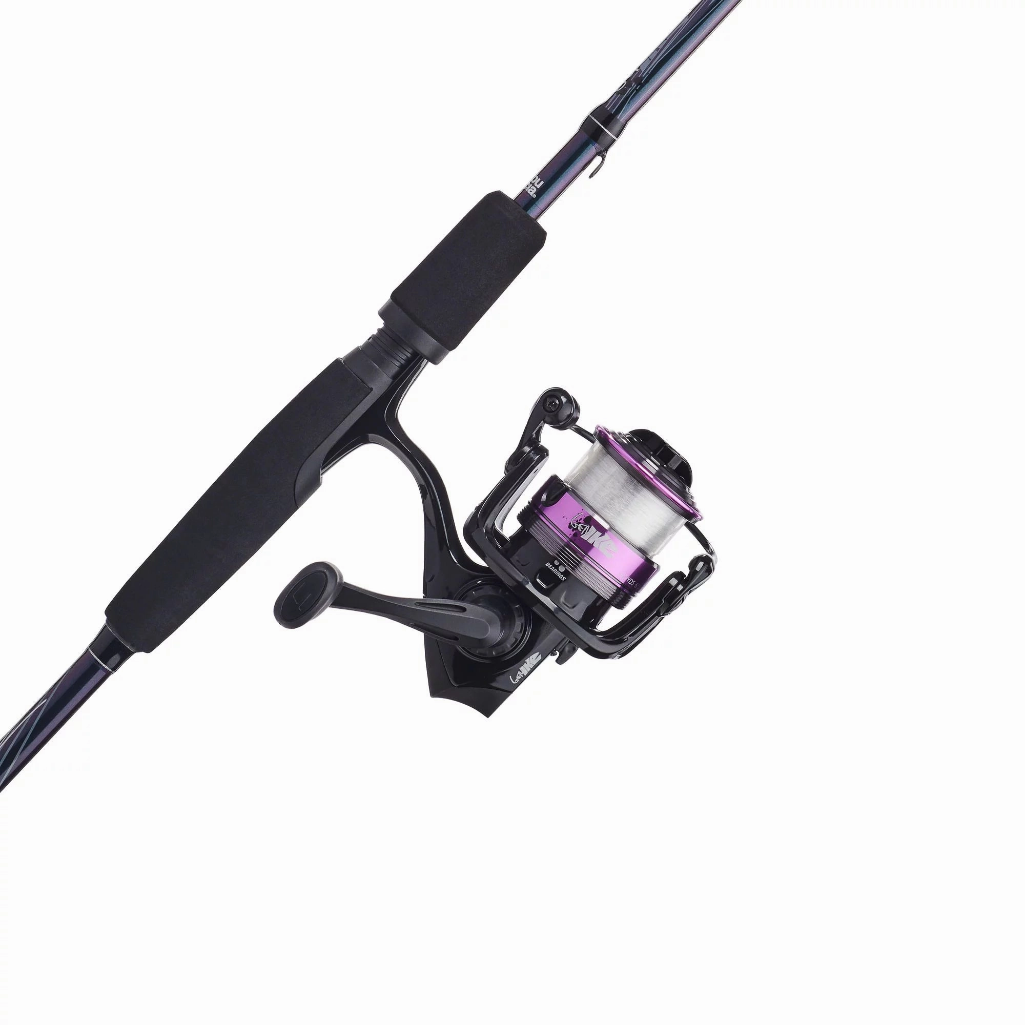 Abu Garcia GENIKESP661M 6'6" Gen Ike Youth Fishing Rod and Reel Spinning Combo