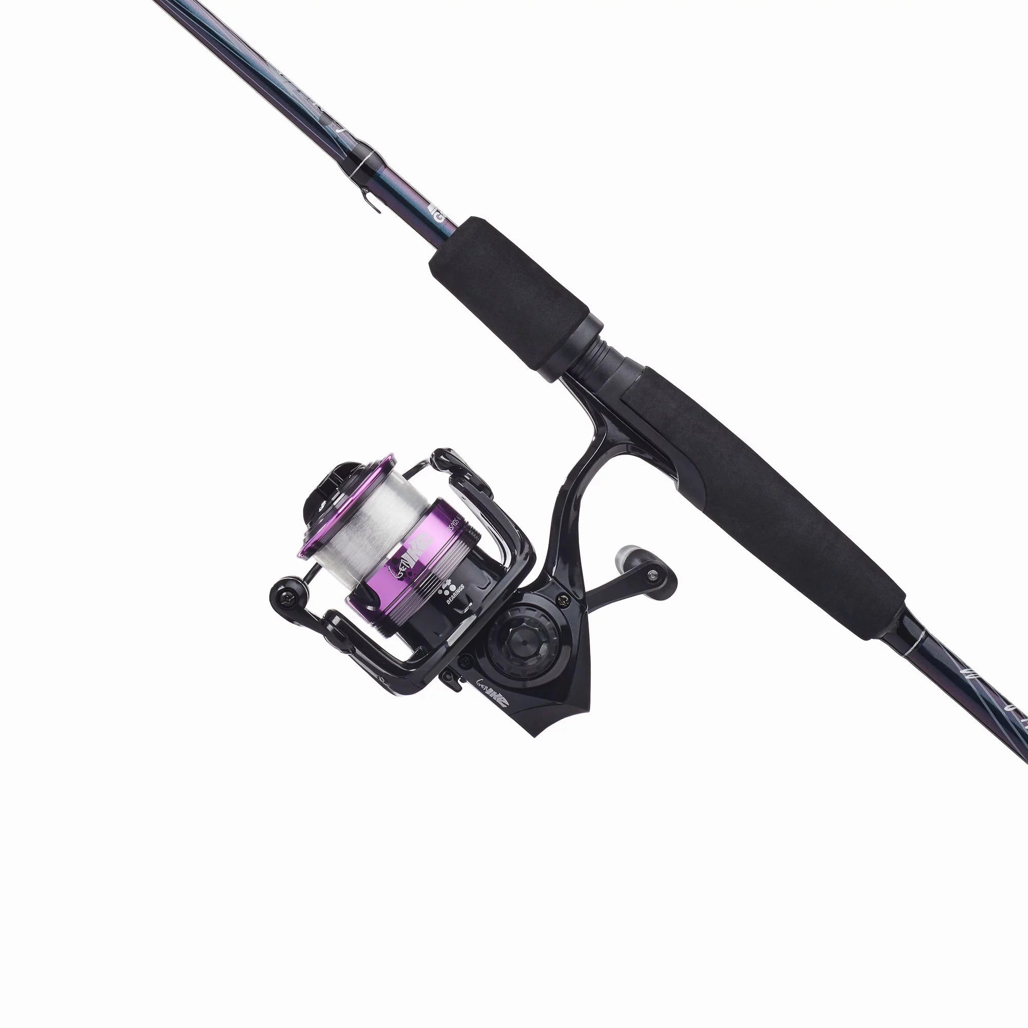 Abu Garcia GENIKESP661M 6'6" Gen Ike Youth Fishing Rod and Reel Spinning Combo