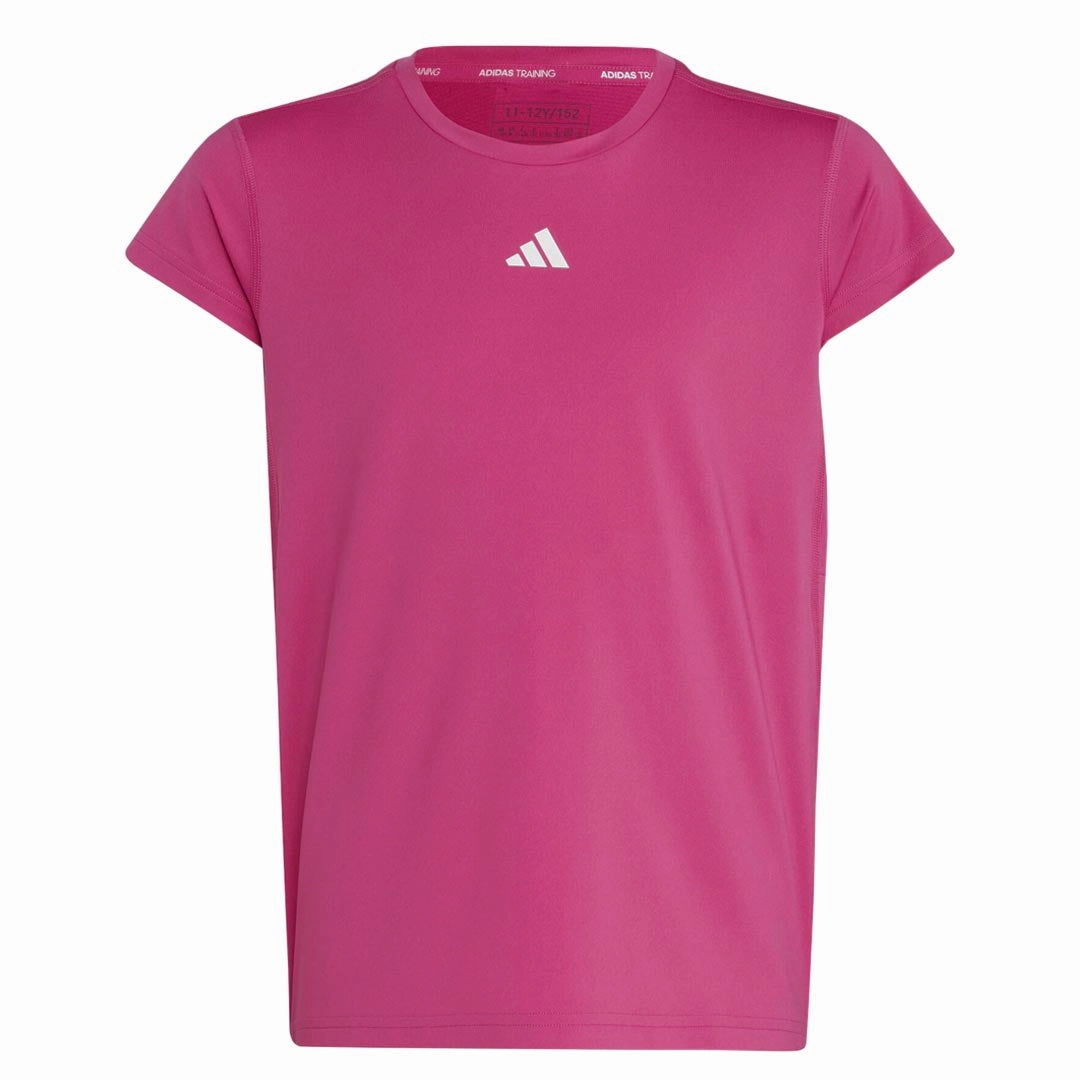 adidas - Girls' (Junior) Aeroready 3-Stripes T-Shirt (IC0353)