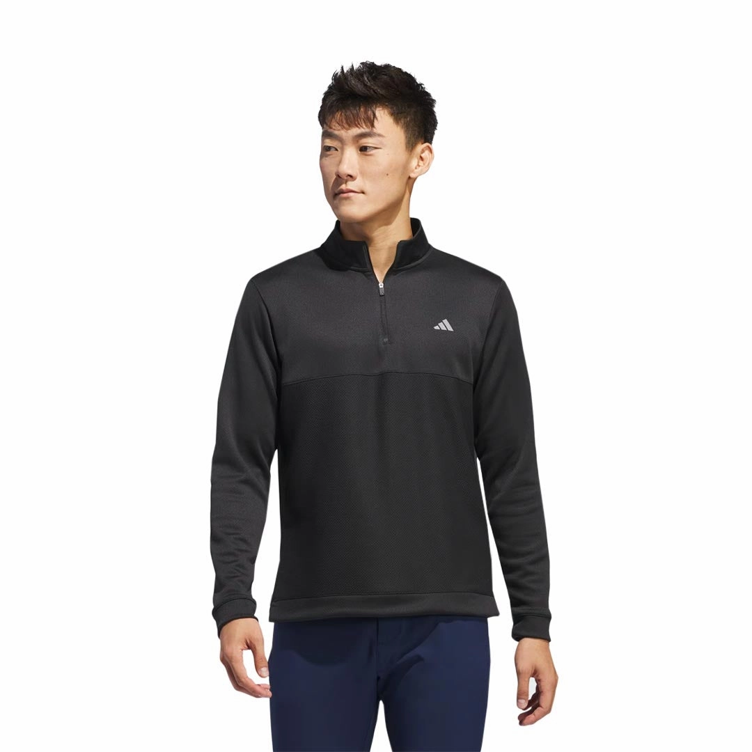 adidas - Men's Ultimate365 Textured 1/4 Zip Top (IU4696)
