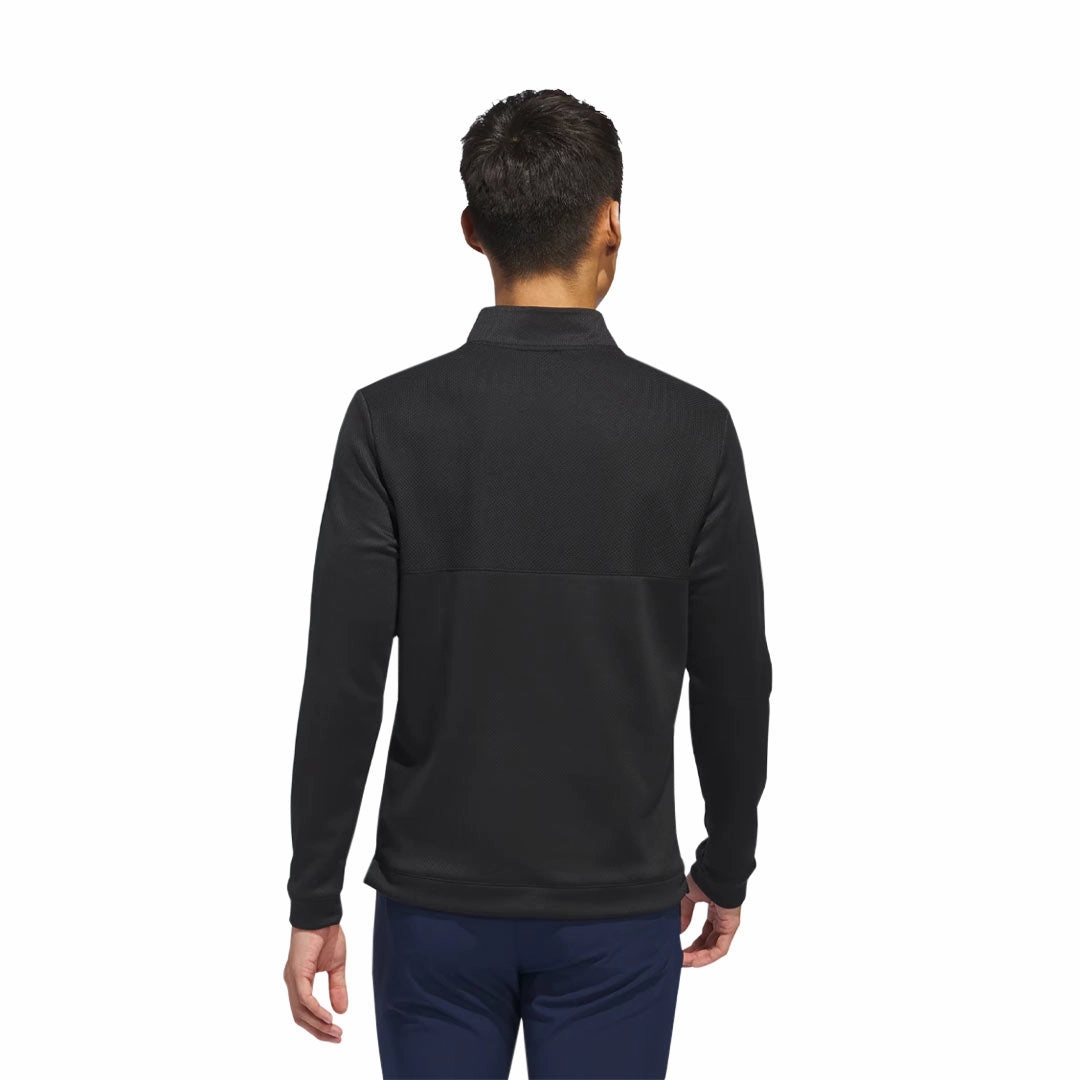 adidas - Men's Ultimate365 Textured 1/4 Zip Top (IU4696)