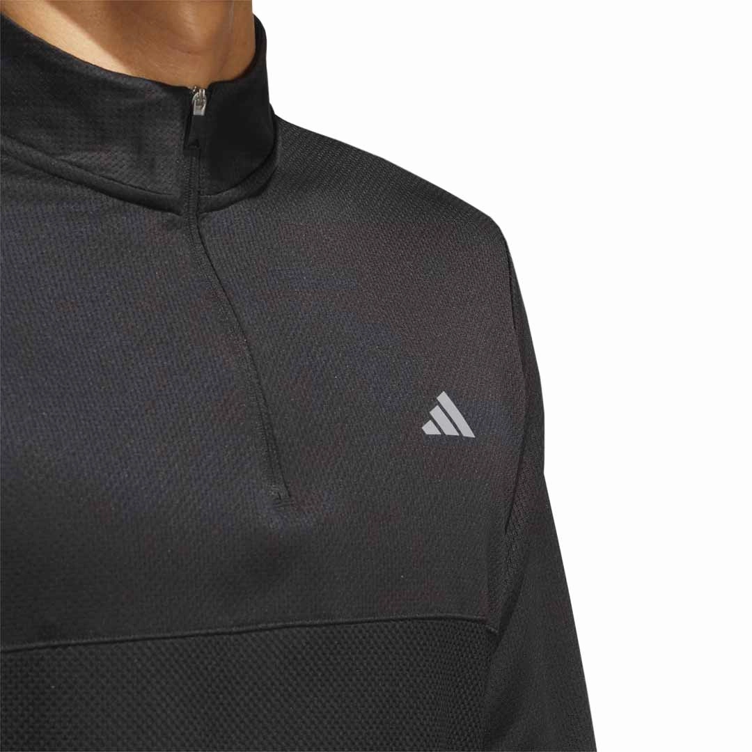 adidas - Men's Ultimate365 Textured 1/4 Zip Top (IU4696)