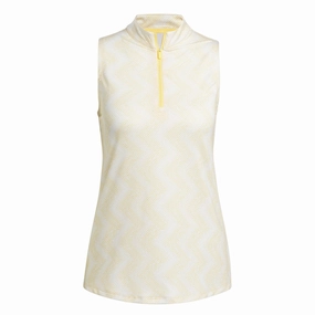 adidas - Women's Ultimate365 Ottoman Printed Sleeveless Polo (IP4232)