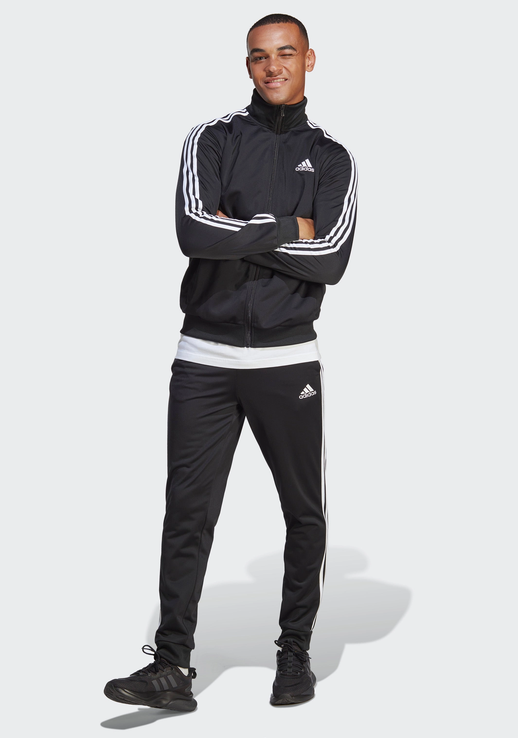 Adidas Men's Primegreen Essentials 3 Stripes Track Pant