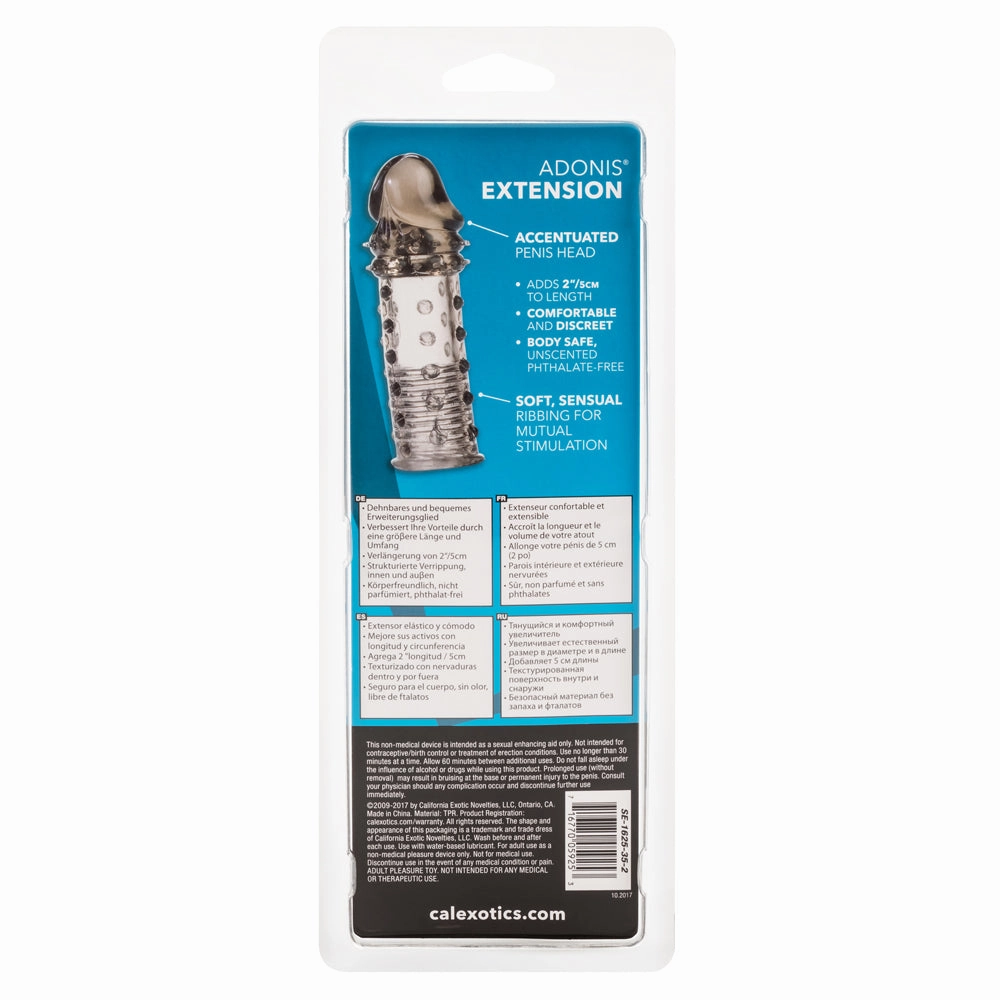 Adonis Textured Penis Extension Sleeve