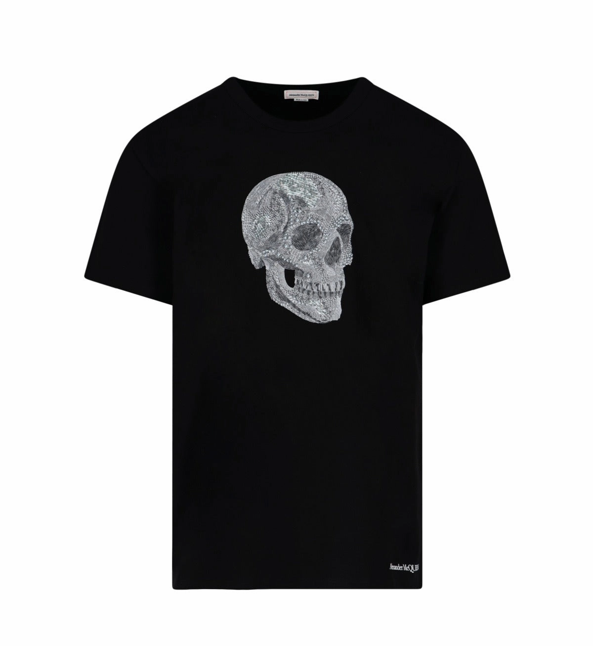 Alexander McQueen Skull Printed Crewneck T-Shirt