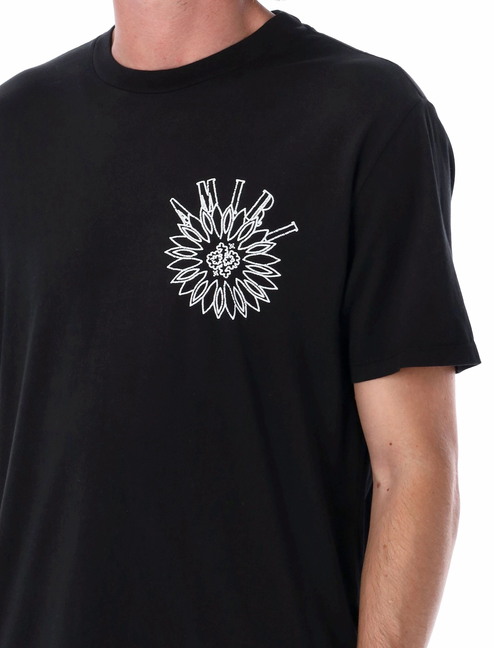 Amiri Logo Printed Crewneck T-Shirt