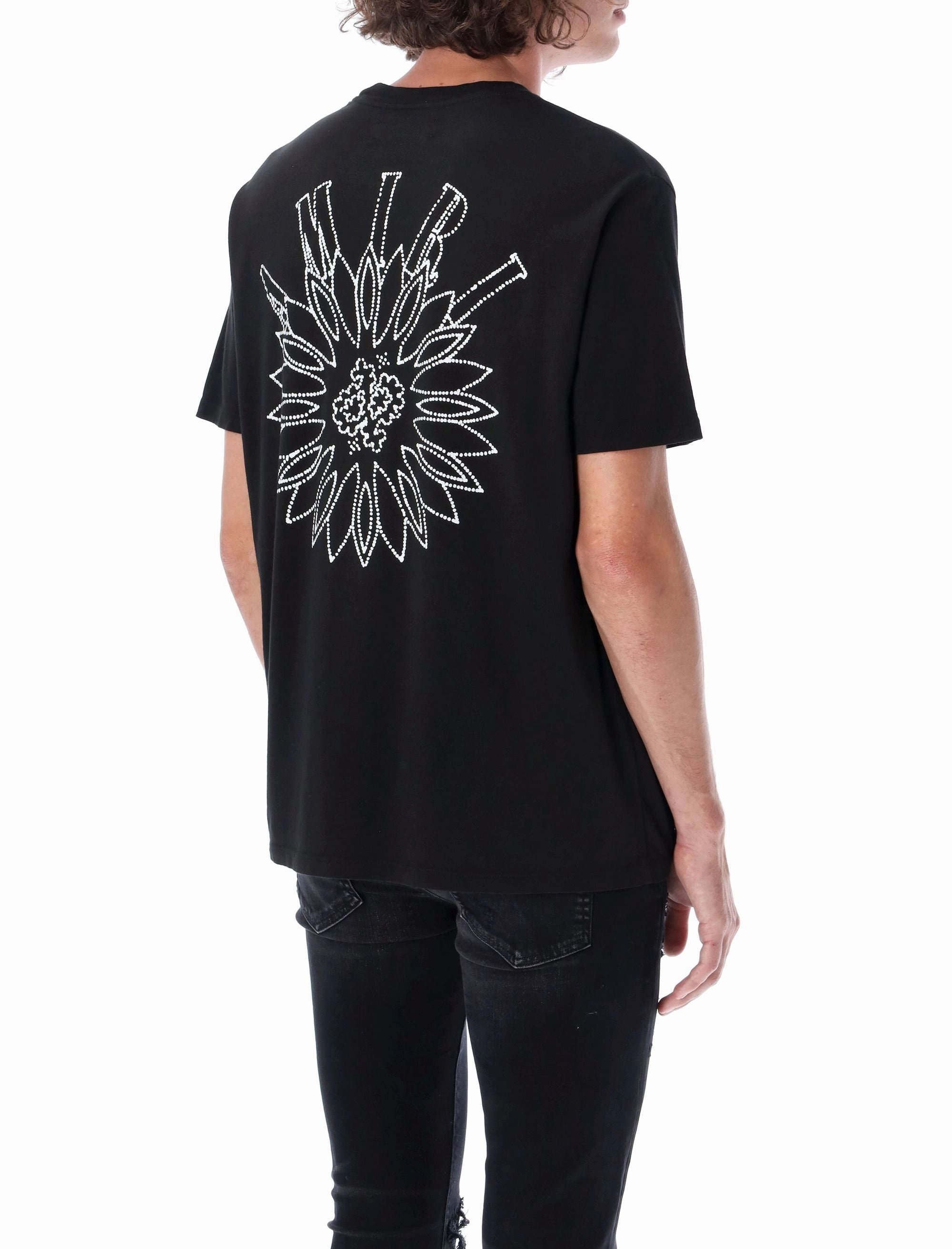 Amiri Logo Printed Crewneck T-Shirt