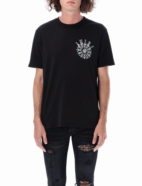 Amiri Logo Printed Crewneck T-Shirt