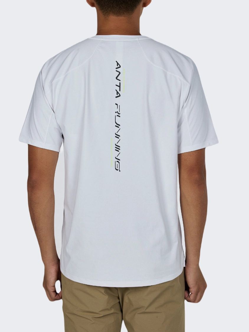 Anta Advanced Men Running T-Shirt White
