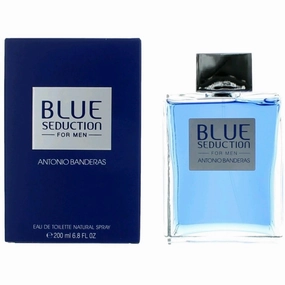 Antonio Banderas Men's Eau De Toilette Spray - Blue Seduction Intriguing, 6.7 oz