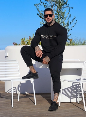 Armani Exchange Armani Exchange X Culture Kings Felpa Sweatshirt Black/Gold