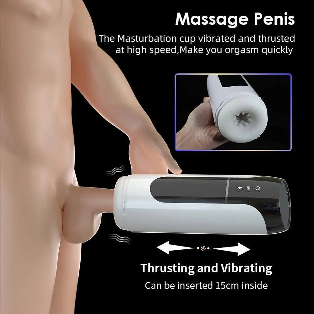 Automatic Thrusting Male Masturbator Sex Toy