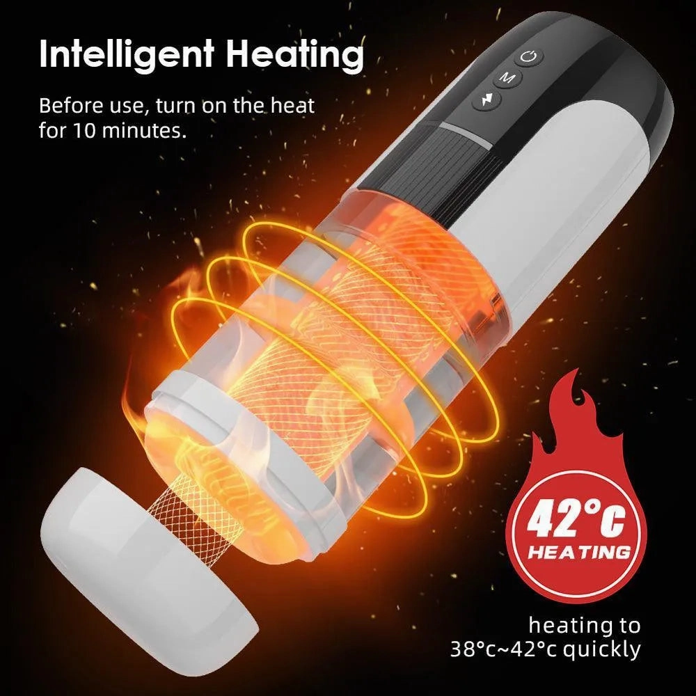 Automatic Thrusting Male Masturbator Sex Toy
