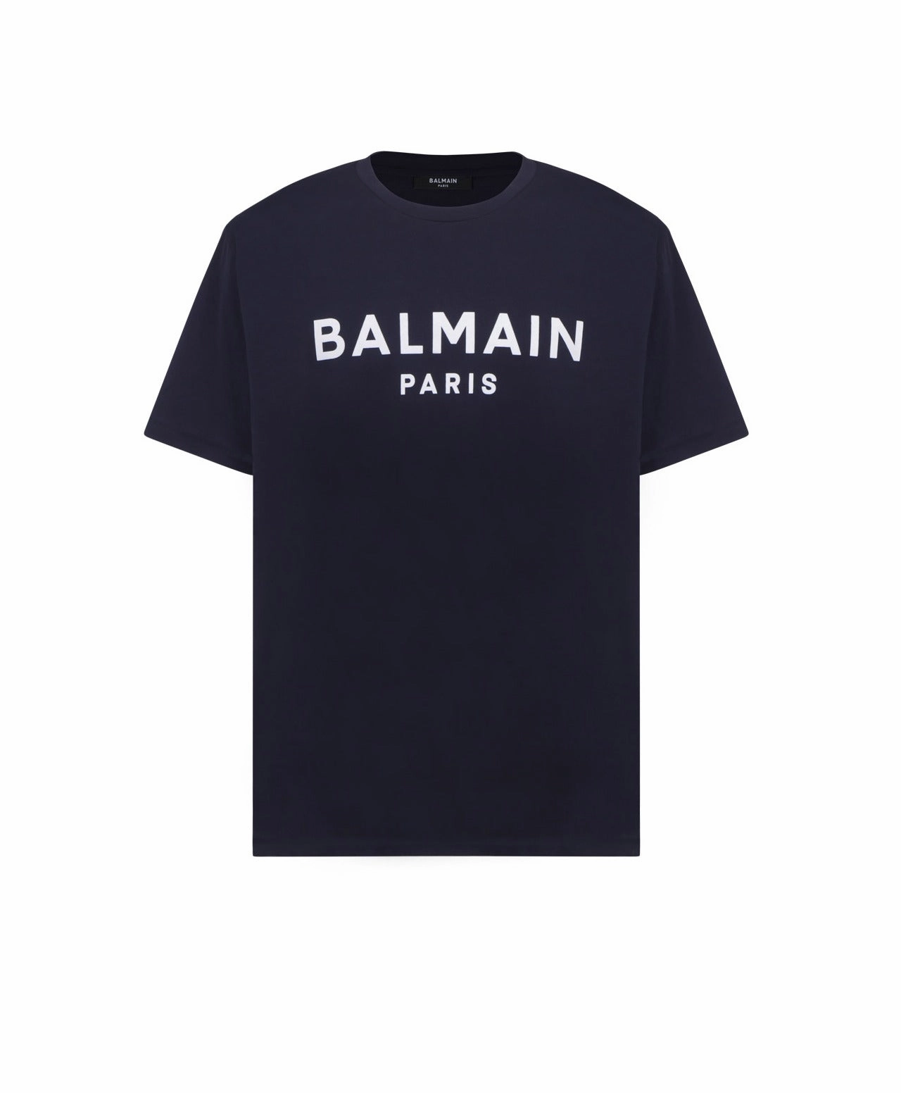 Balmain Logo Printed Crewneck T-Shirt