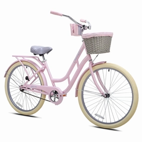 BCA 92667 26" Ladies' Charleston Cruiser Bike, Pink