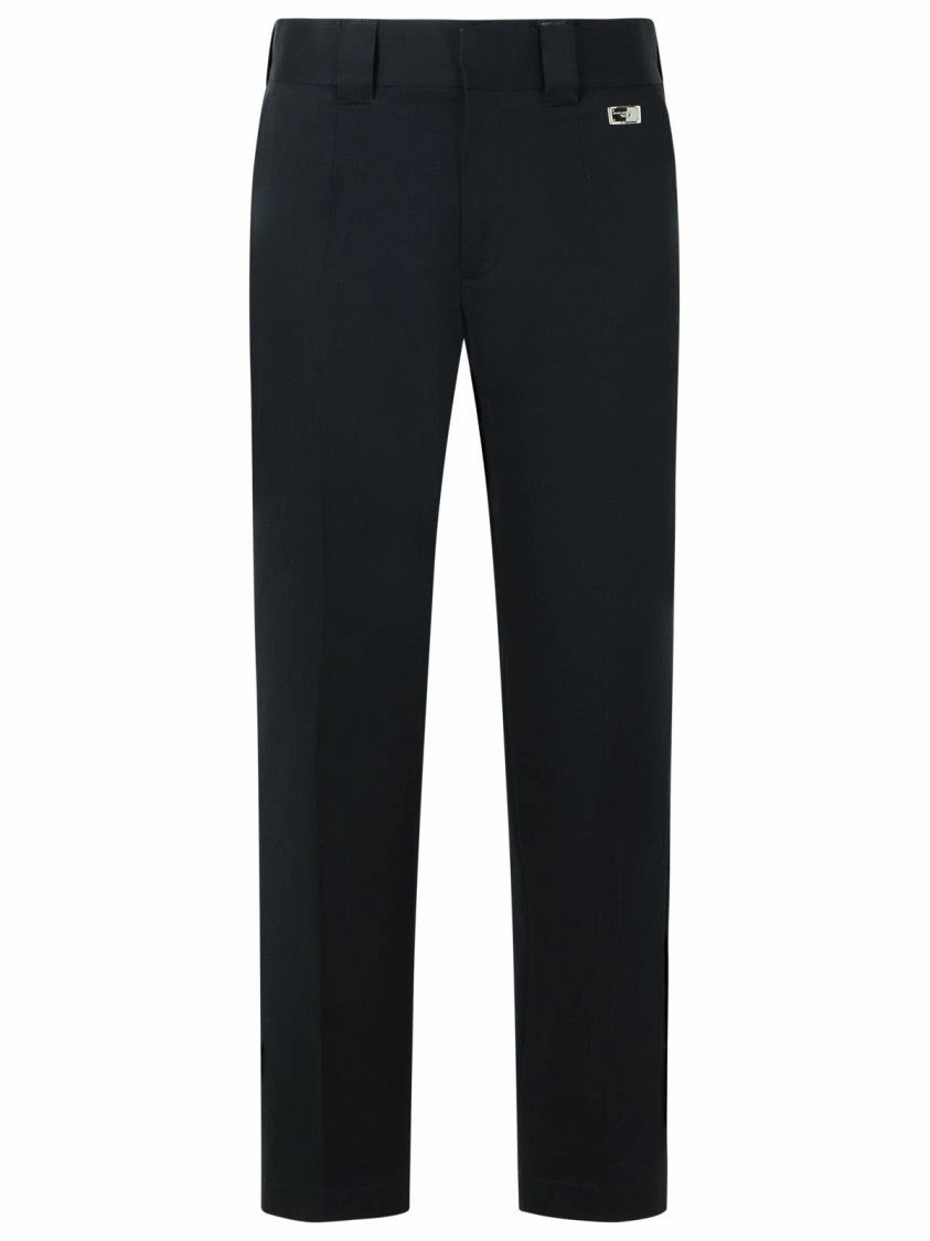 Black Cotton Trousers
