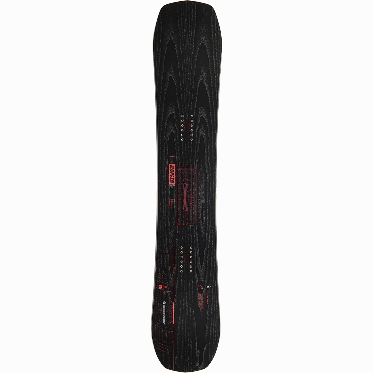 Black Snowboard Of Death