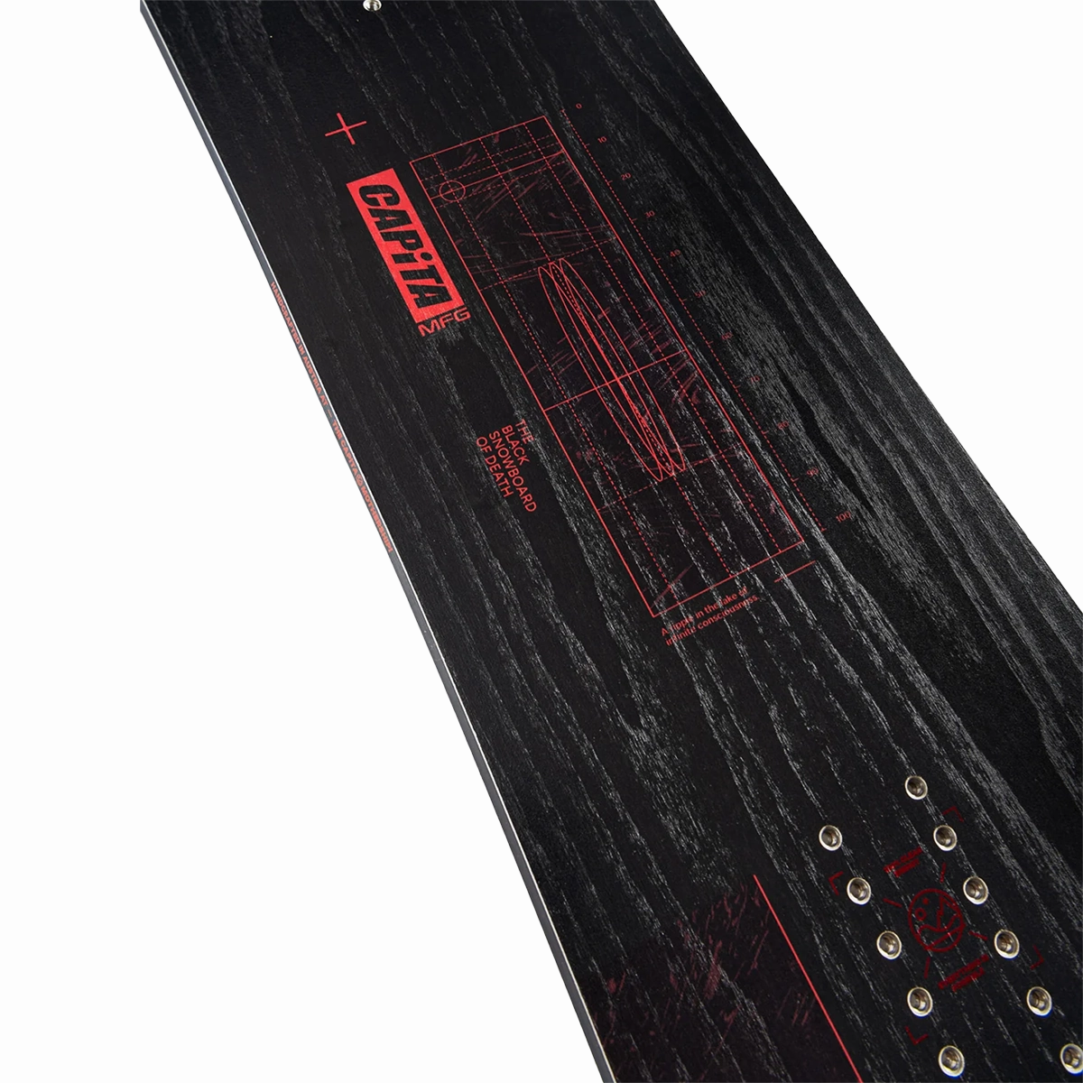Black Snowboard Of Death