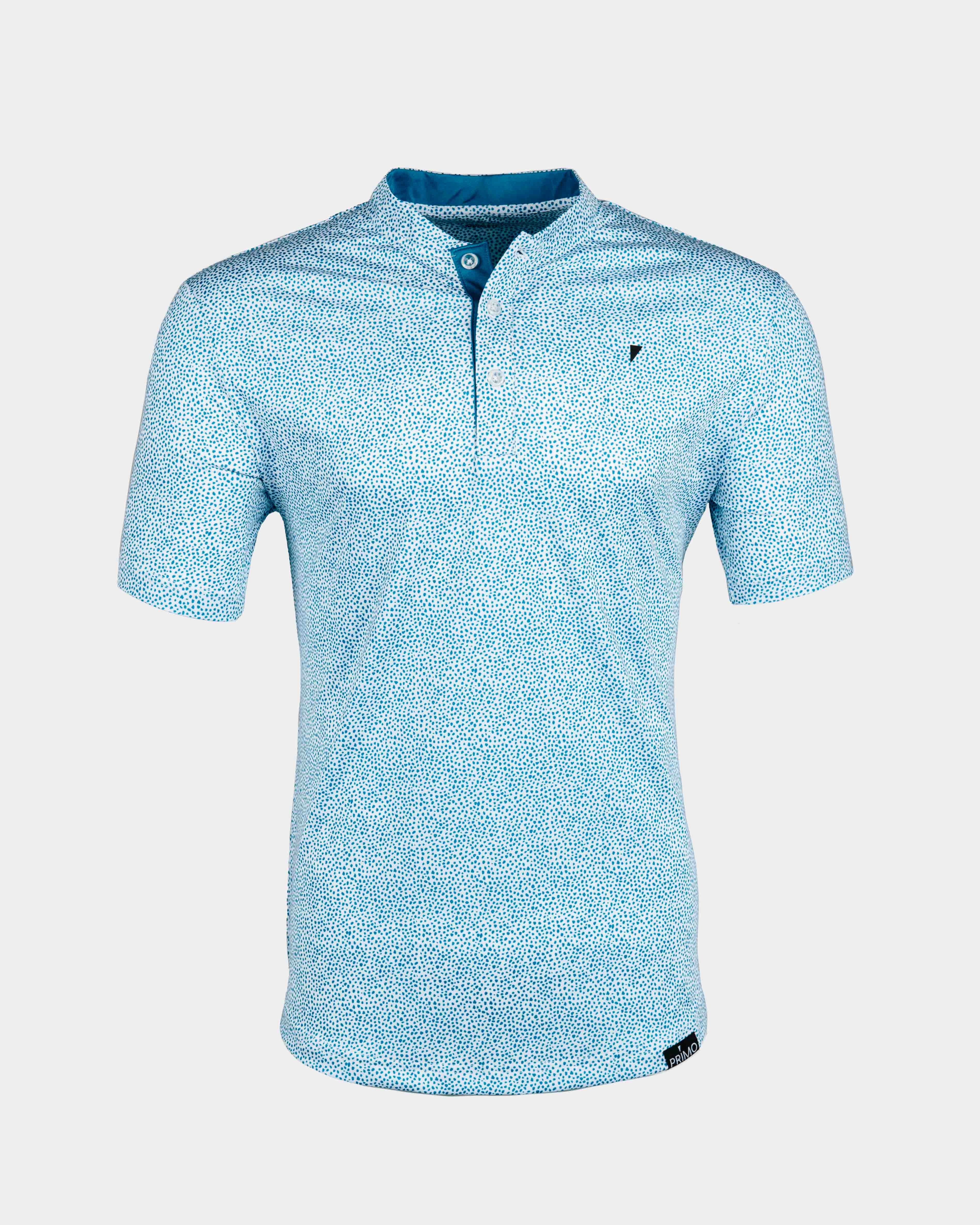 Blue Pebble Blade Polo