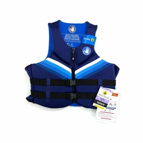 Body Glove BGB22014 Men's Dual-Size Evoprene PFD Life Jacket and Vest Male 2X/3X, Blue