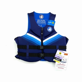 Body Glove BGB22014 Men's Dual-Size Evoprene PFD Life Jacket and Vest Male 2X/3X, Blue