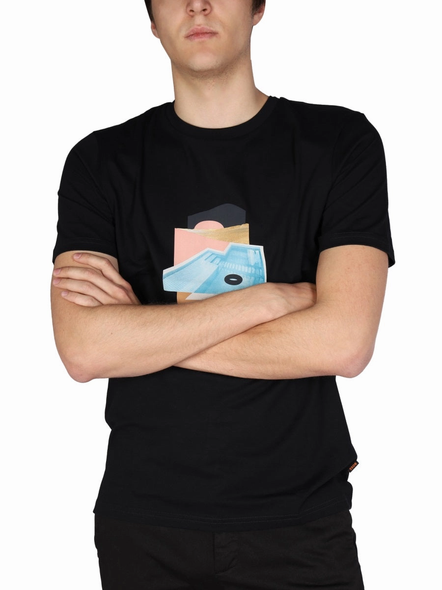 Boss Hugo Boss Printed Crewneck T-Shirt