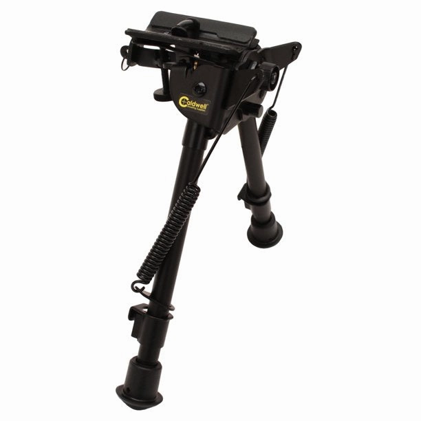 Caldwell 247142 XLA Bipod Pivot Model Stud Mount Black w/ Swivel, Style: 6-9 Inch