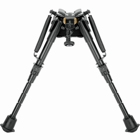 Caldwell 247142 XLA Bipod Pivot Model Stud Mount Black w/ Swivel, Style: 6-9 Inch