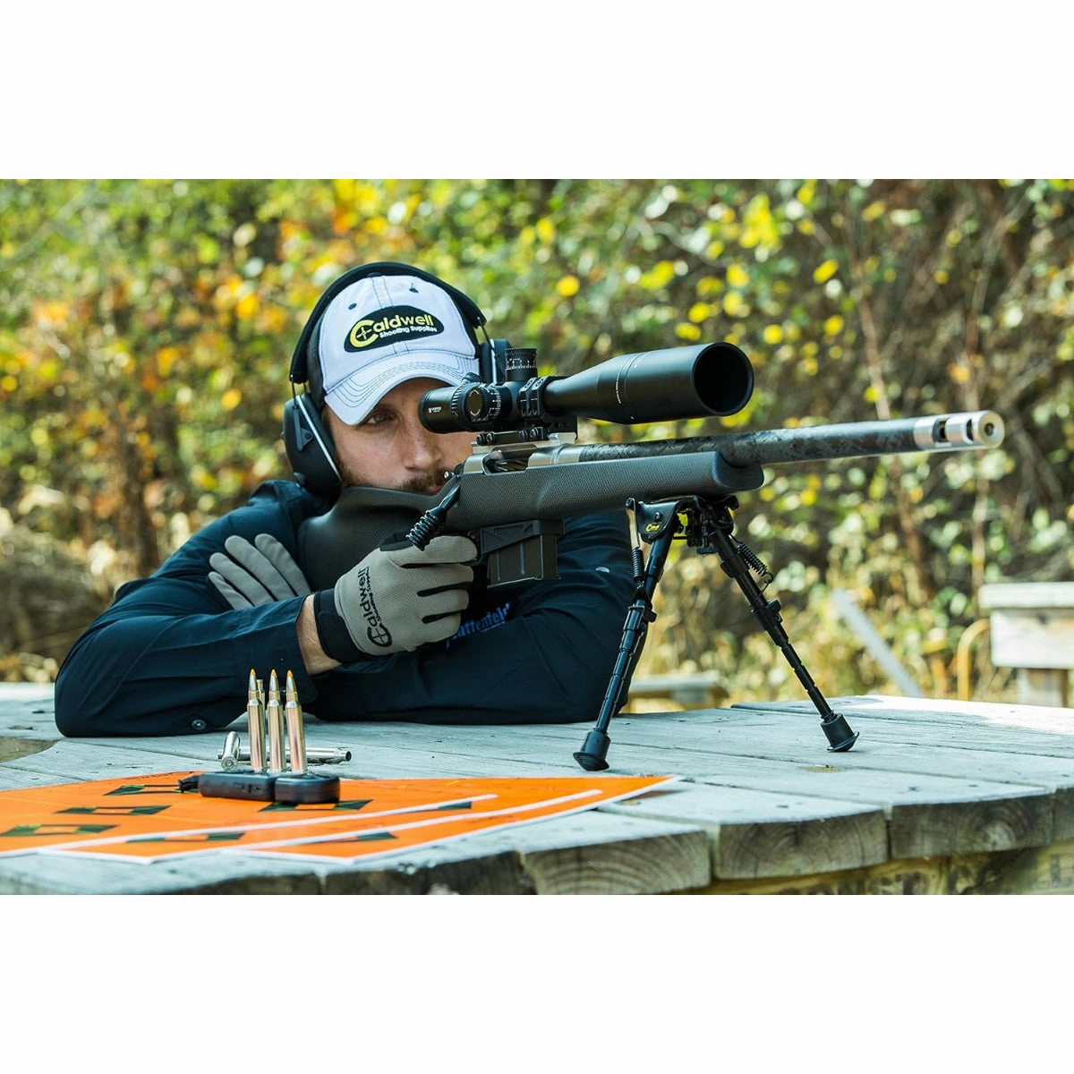 Caldwell 635705 XLA Pivot Model Bipod with Adjustable Notched Legs (13.5 - 27-Inch)
