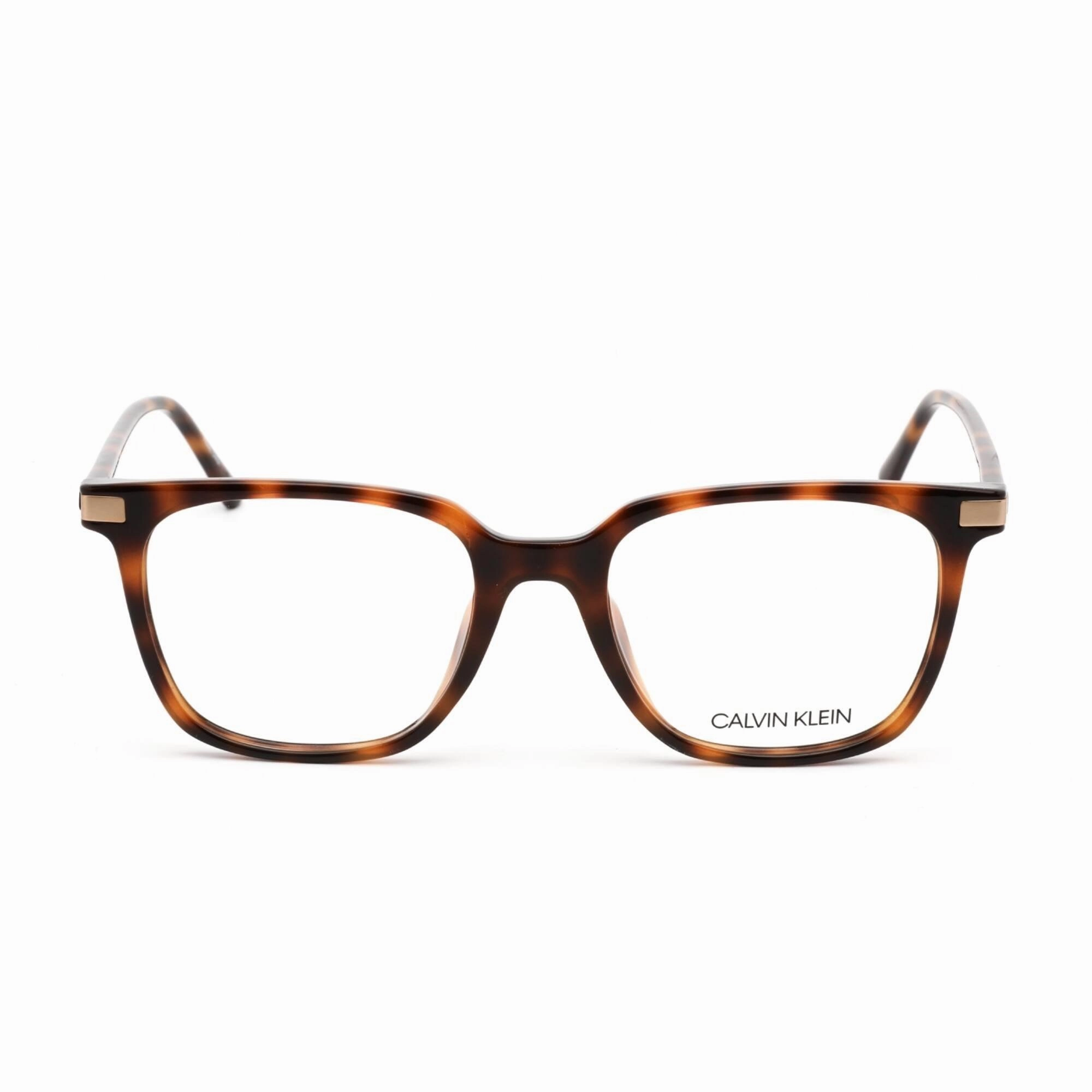 Calvin Klein Men's Eyeglasses - Square Soft Tortoise Injected Propionate | CK19530 240