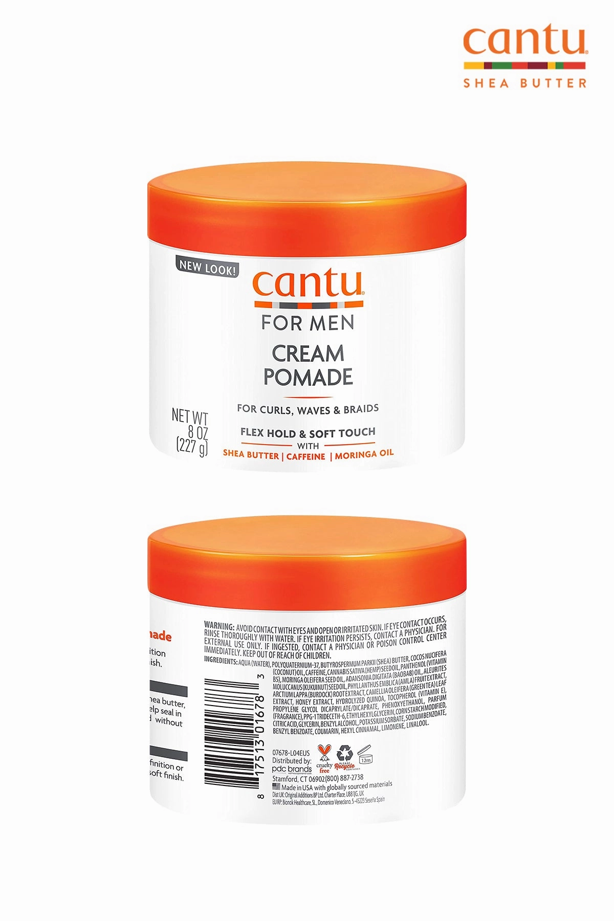 CANTU FOR MEN CREAM POMADE 8oz