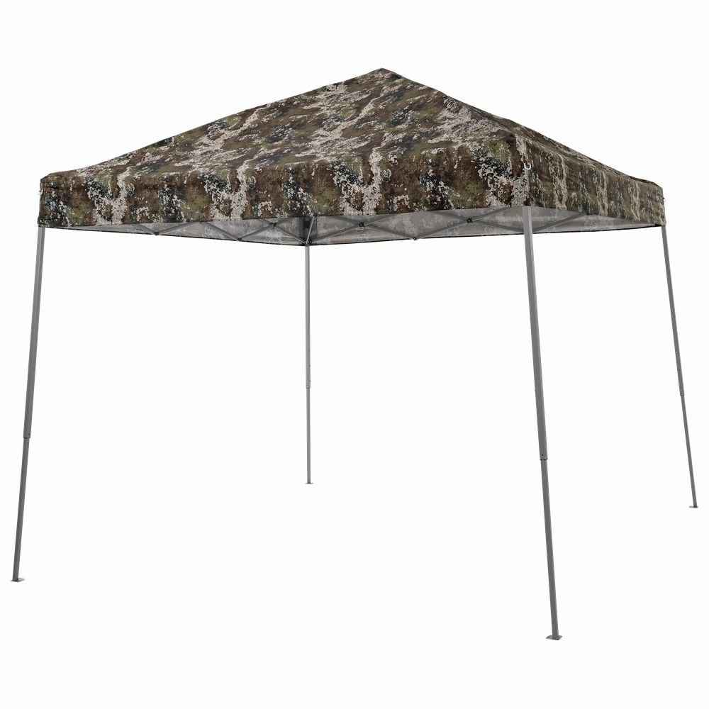 Caravan Canopy PSS10591-BP 10 x 10 ft. Sports Cirrus Slant Leg Canopy - TrueTimber Strata