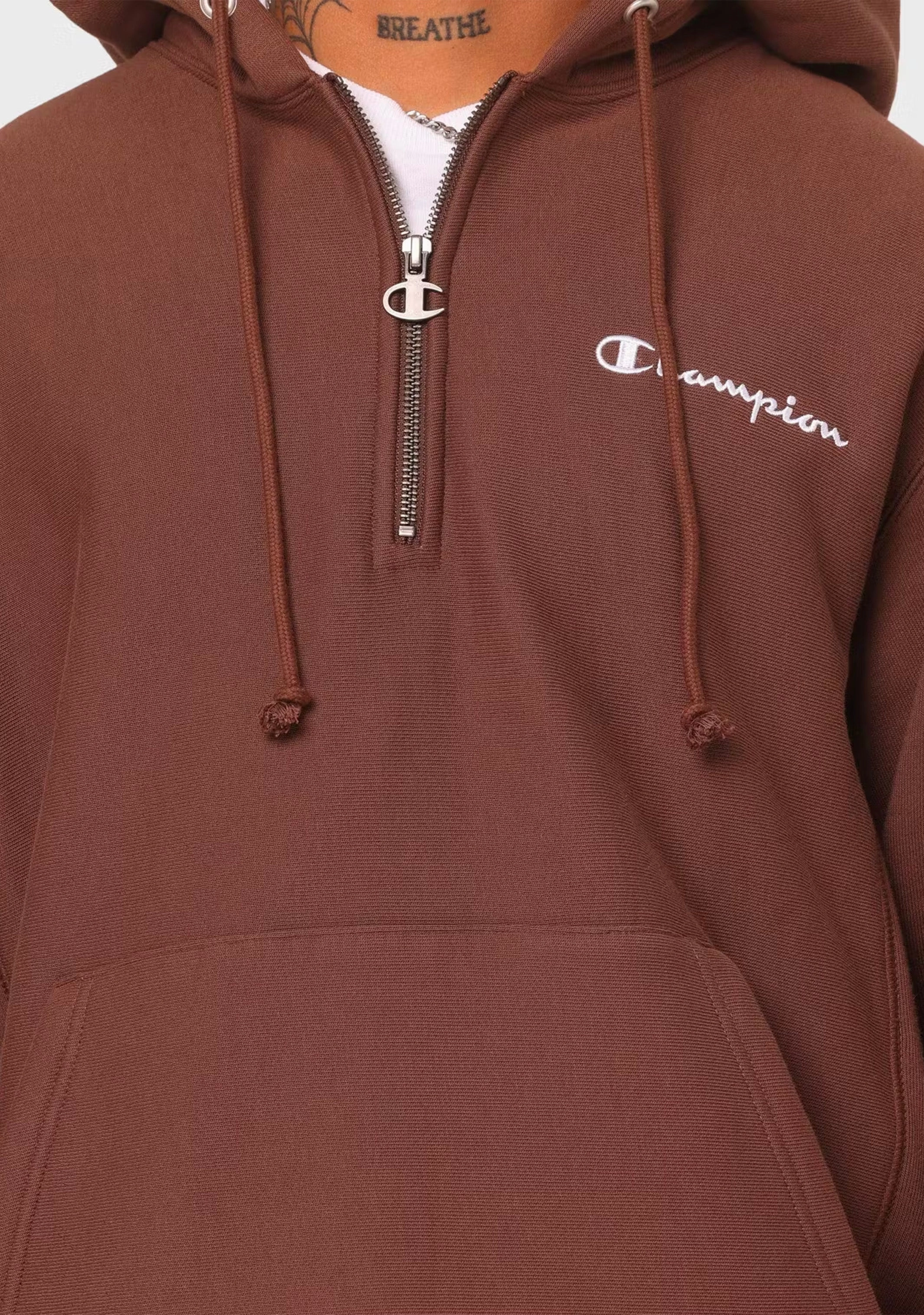 Champion Men's Reverse Weave Quarter Zip Hoodie