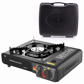 CoPedvic Portable Camping Stove, Butane Gas Stove with Carrying Case for Cooking, Picnics, Hiking, BBQ