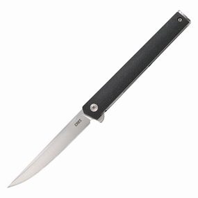 CRKT 7097C CEO Flipper Folding Knife - Black