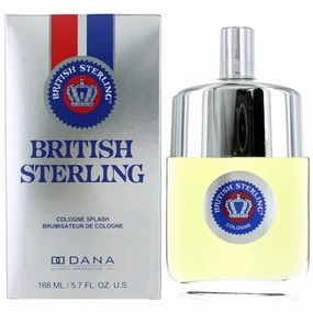 Dana Men's Eau De Cologne Splash - British Sterling Scent Modern Fragrance, 5.7 oz