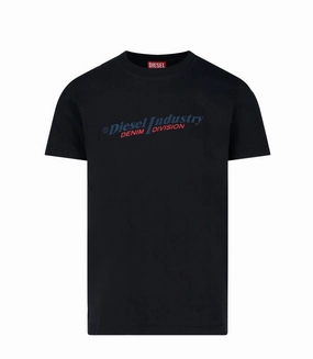 Diesel Logo Printed Crewneck T-Shirt