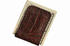 Dragon Fire Elephant Men's Magnetic Money Clip