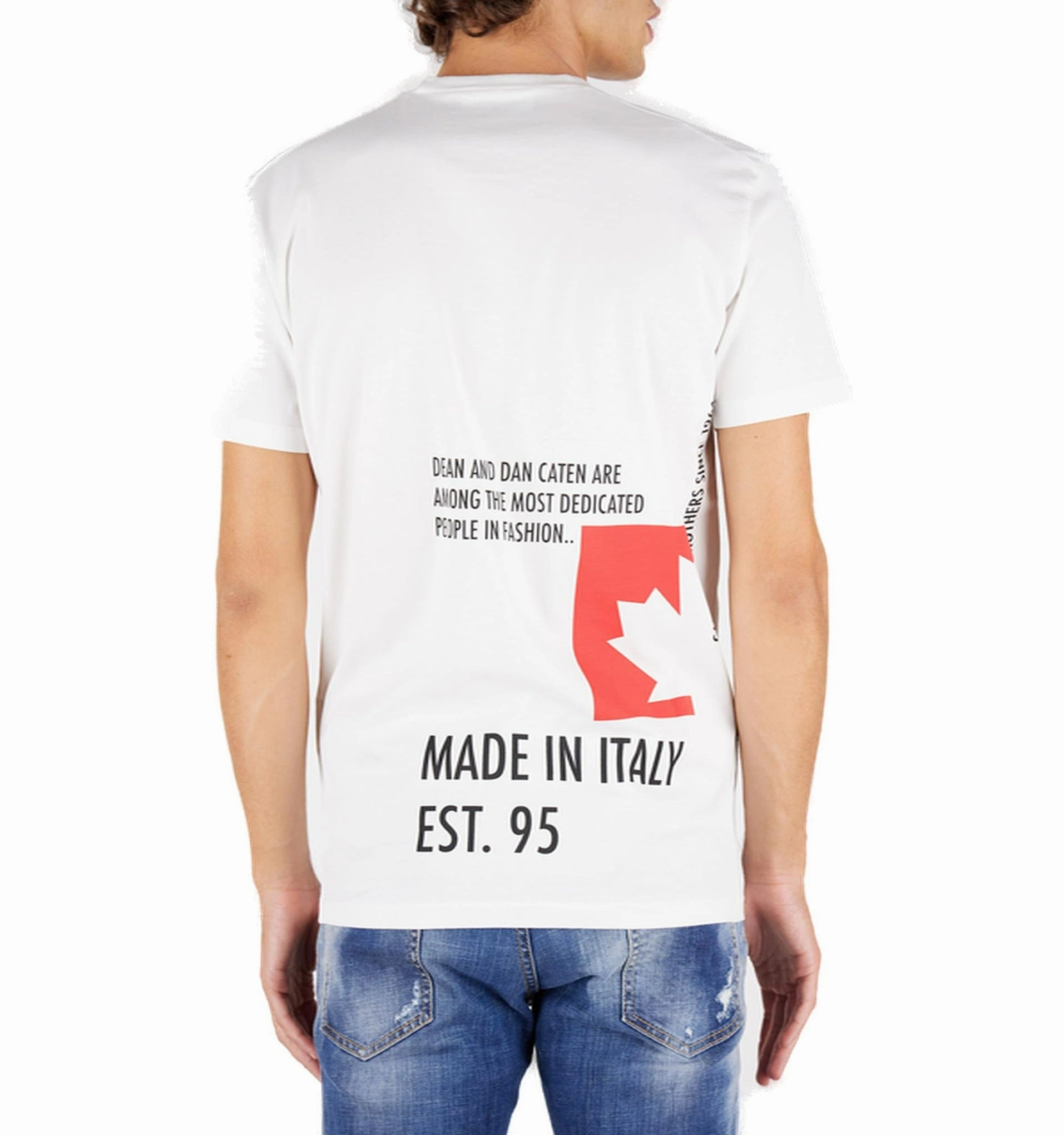 Dsquared2 Logo Printed Crewneck T-Shirt