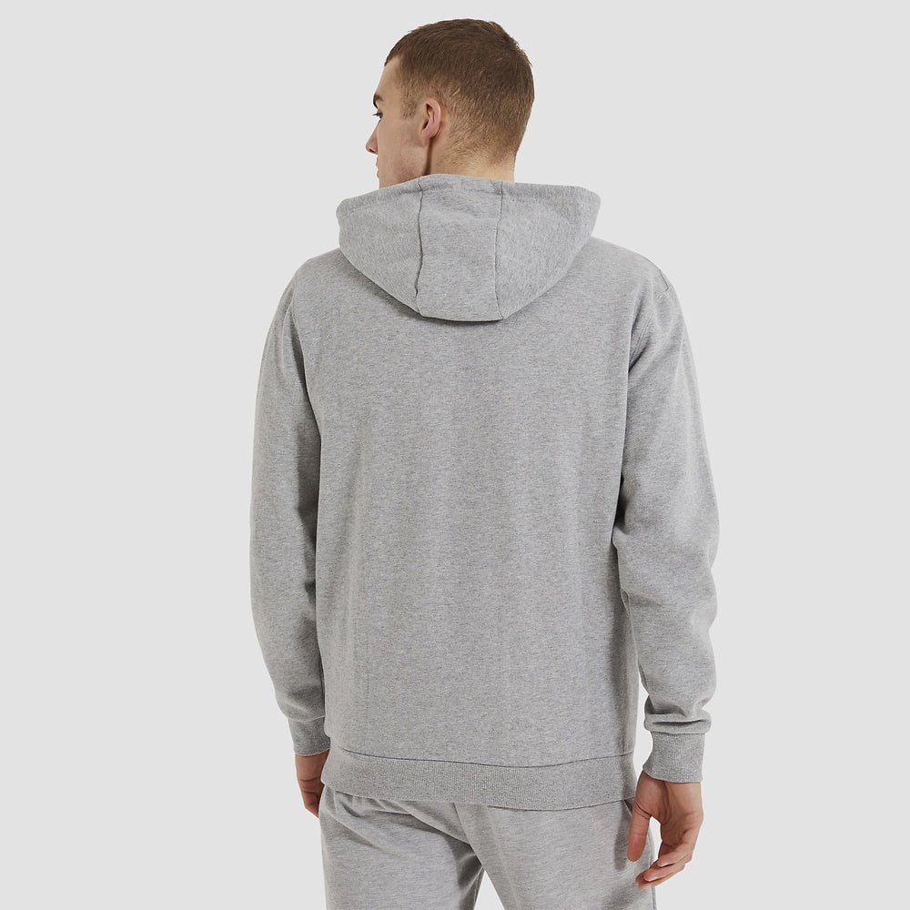 ELLESSE MEN'S GOTTERO GREY MARLE HOODIE