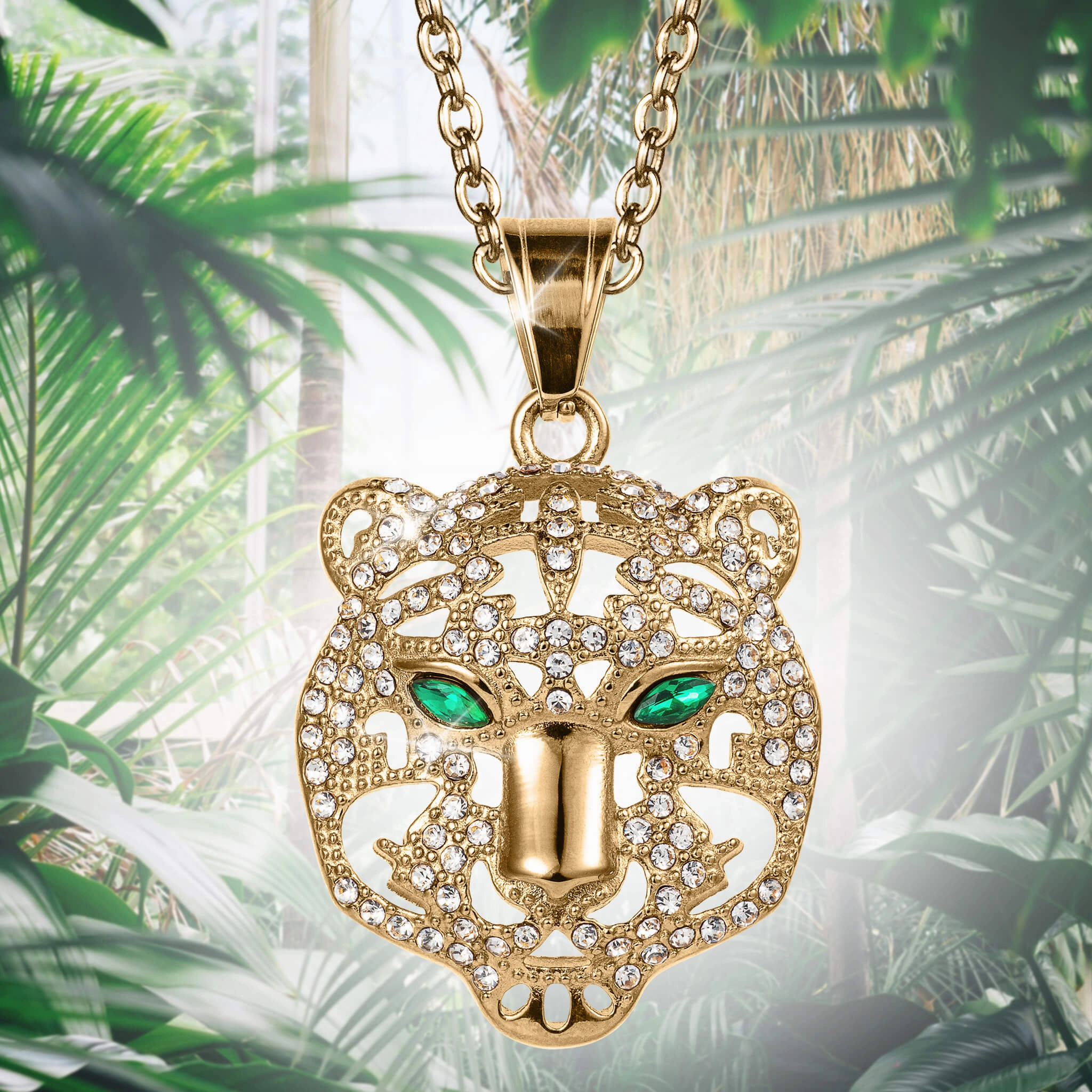 Fierce Gaze Men's Pendant