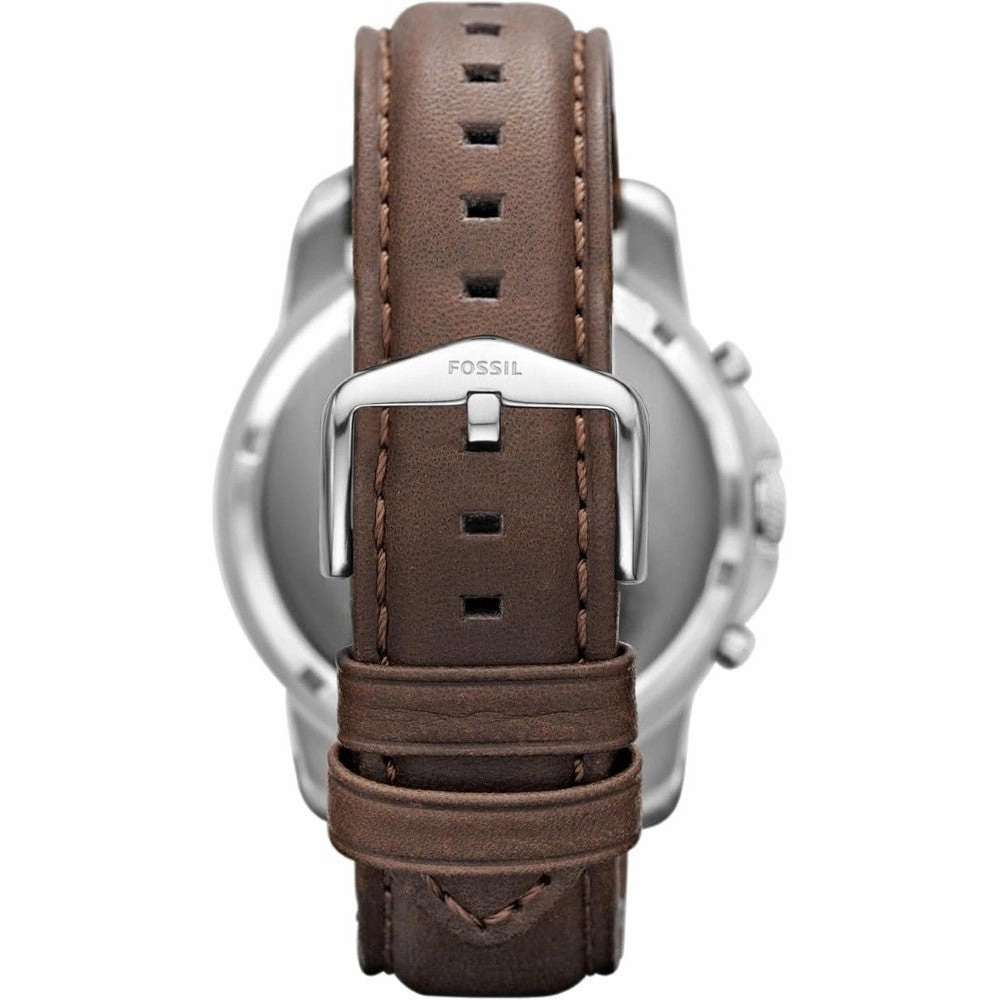 Fossil  FS4735 Grant Men's Watch with Chronograph Display and Genuine Leather or Stainless Steel Band