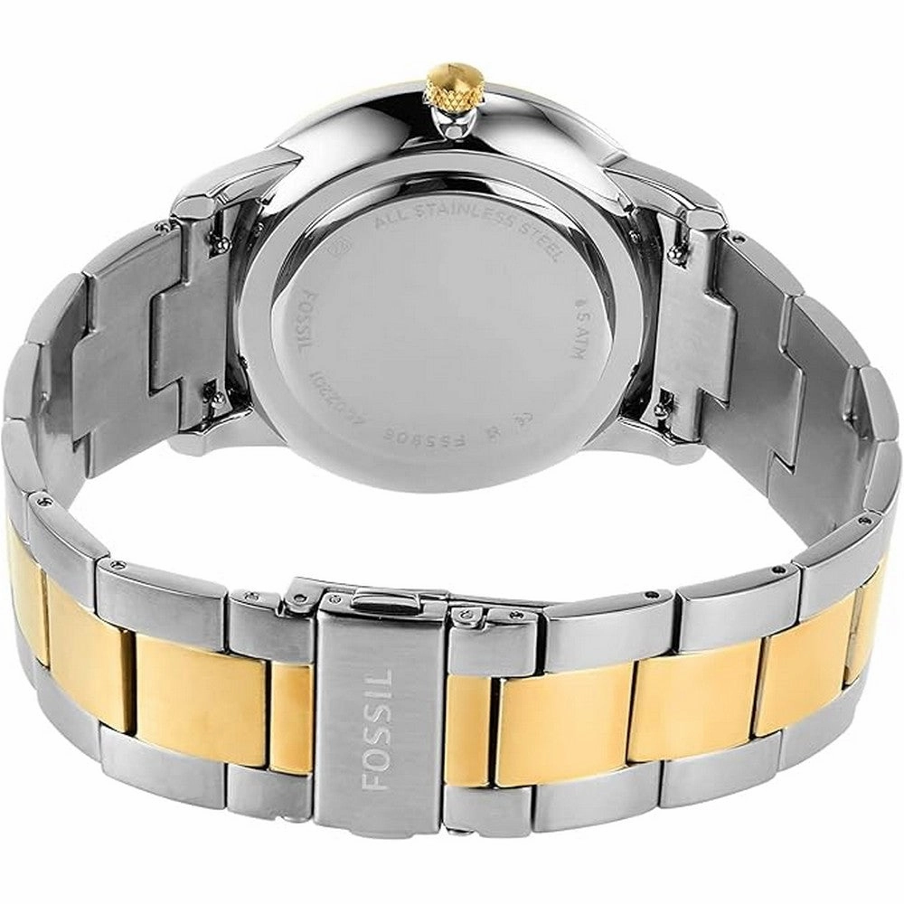 Fossil FS5906  Neutra Men's Chronograph Watch with Stainless Steel Bracelet or Genuine Leather Band