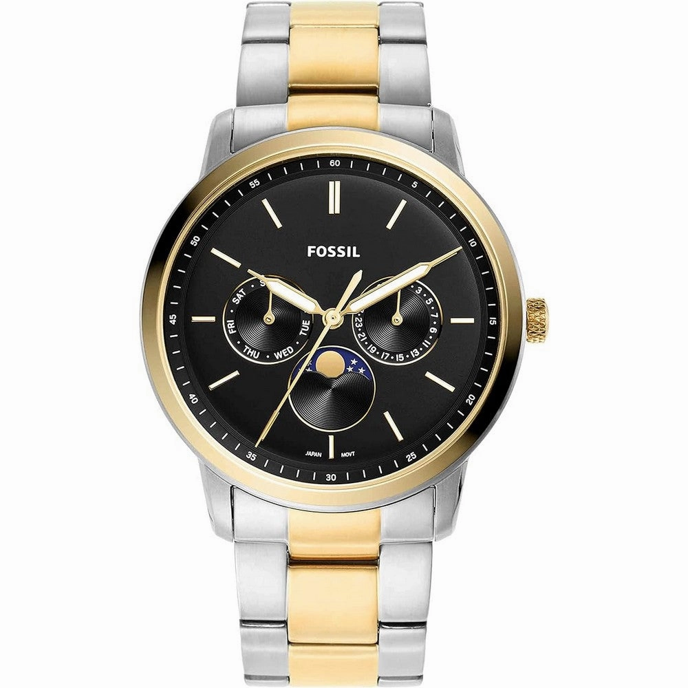 Fossil FS5906  Neutra Men's Chronograph Watch with Stainless Steel Bracelet or Genuine Leather Band