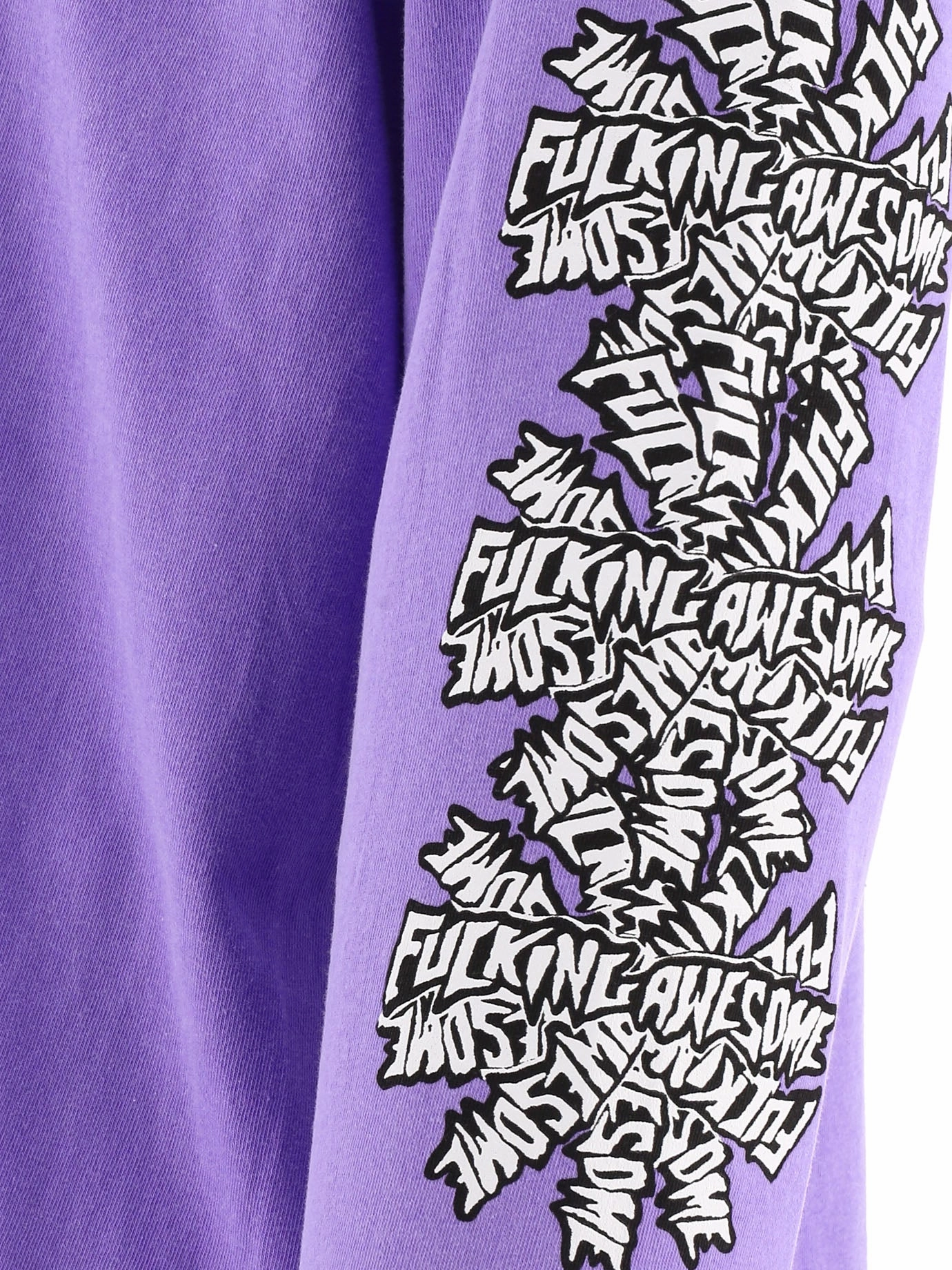 Fucking Awesome Logo Printed Crewneck T-Shirt