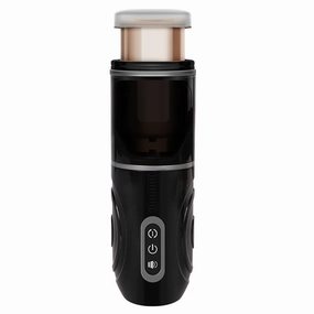 Gia Cup Thrusting Rotating Moaning Masturbator With Suction Mount