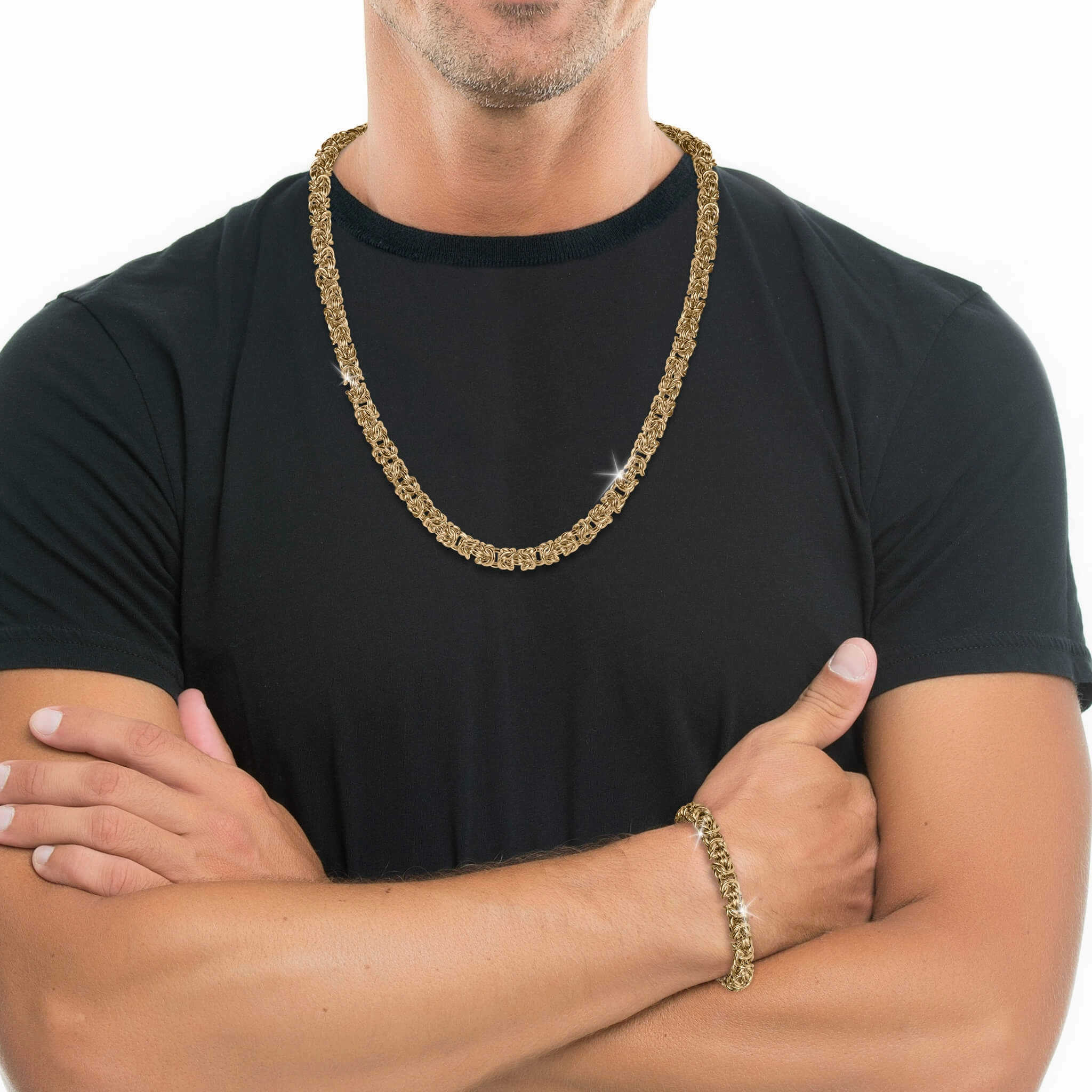 Golden Byzantine Necklace
